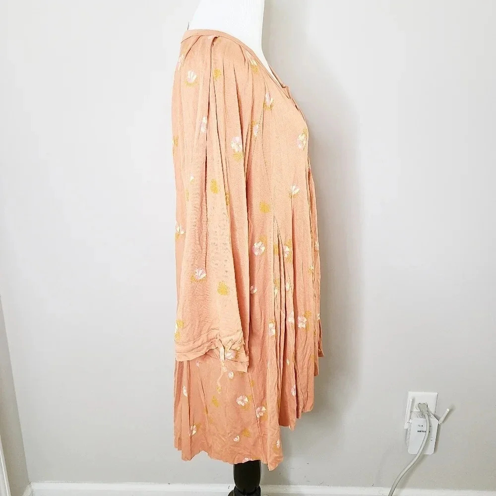 New Free People Winter Sun Cinnamon Tunic XS - Picture 3 of 9